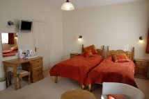 Inside view of a room inside the The Reading Rooms Northumberland bed and breakfast